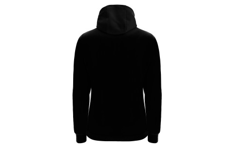 SUPCHOP - DRUM FULL LENGTH ZIP WOMAN HOODY BLK